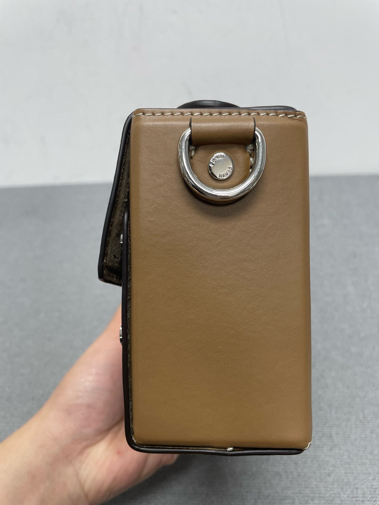 Fendi - Baguette Soft Trunk - Cloth - Brown - (small)