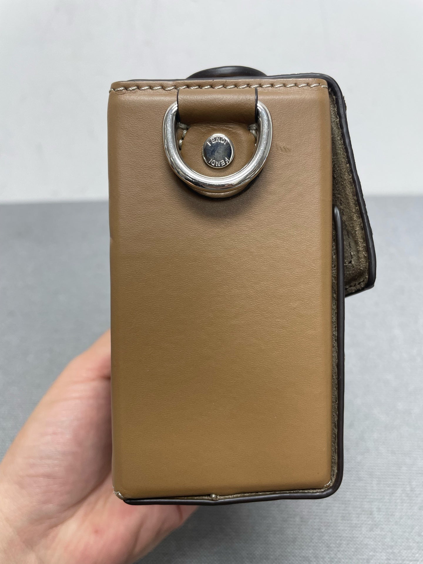 Fendi - Baguette Soft Trunk - Cloth - Brown - (small)
