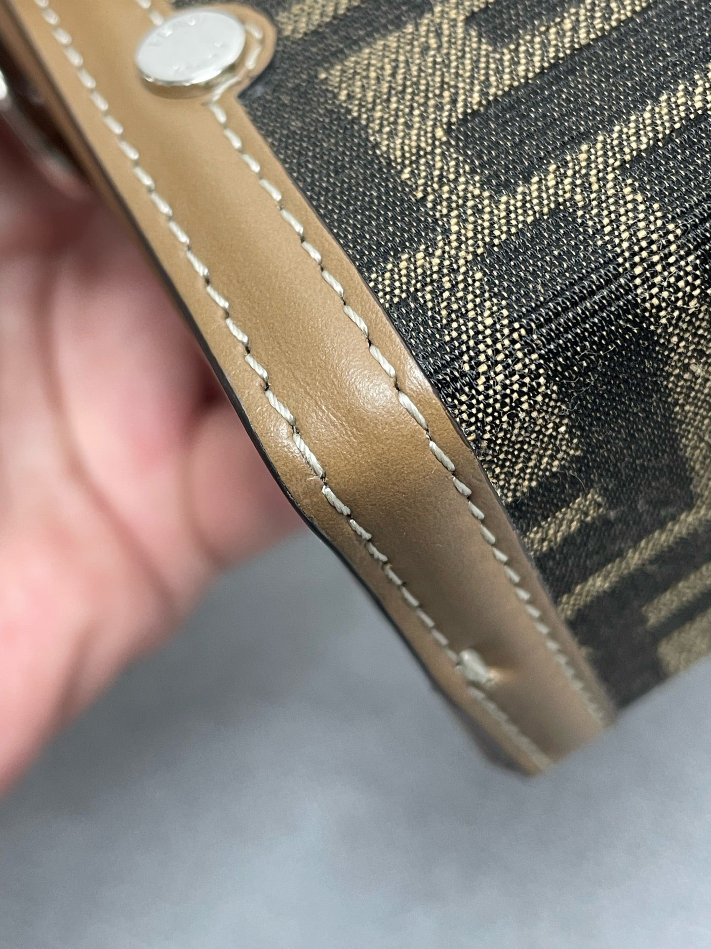 Fendi - Baguette Soft Trunk - Cloth - Brown - (small)