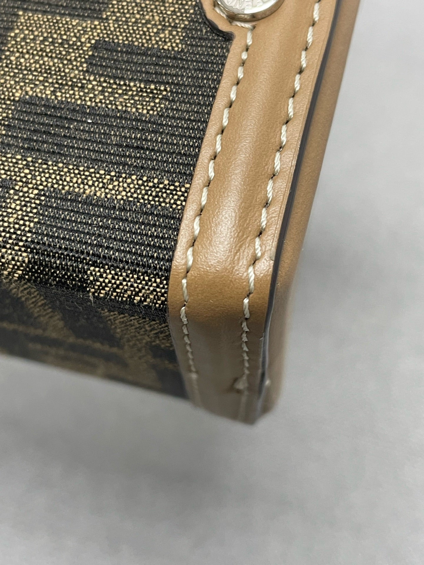 Fendi - Baguette Soft Trunk - Cloth - Brown - (small)