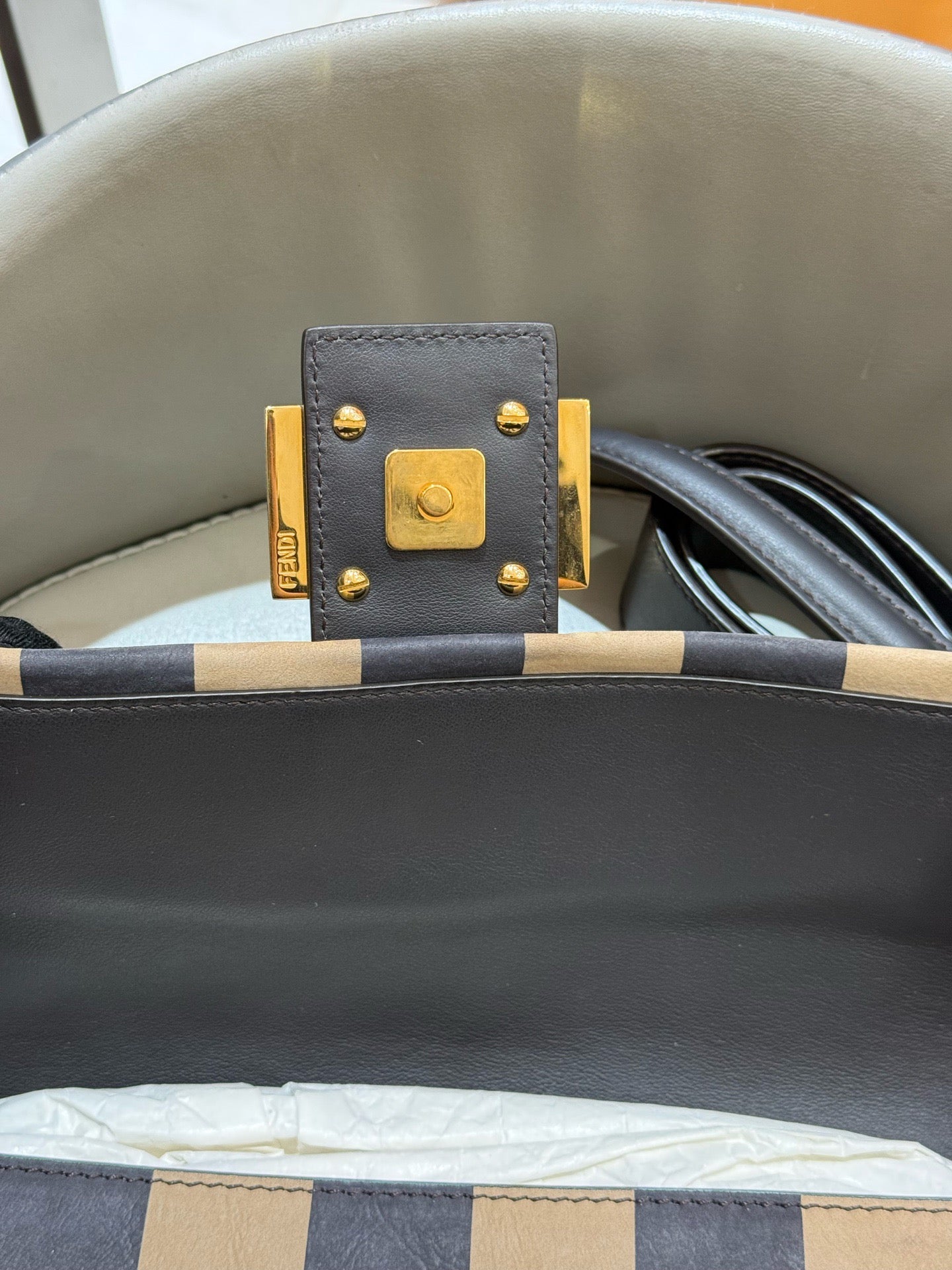 Fendi - Baguette - Suede - Multicolour - (Medium)