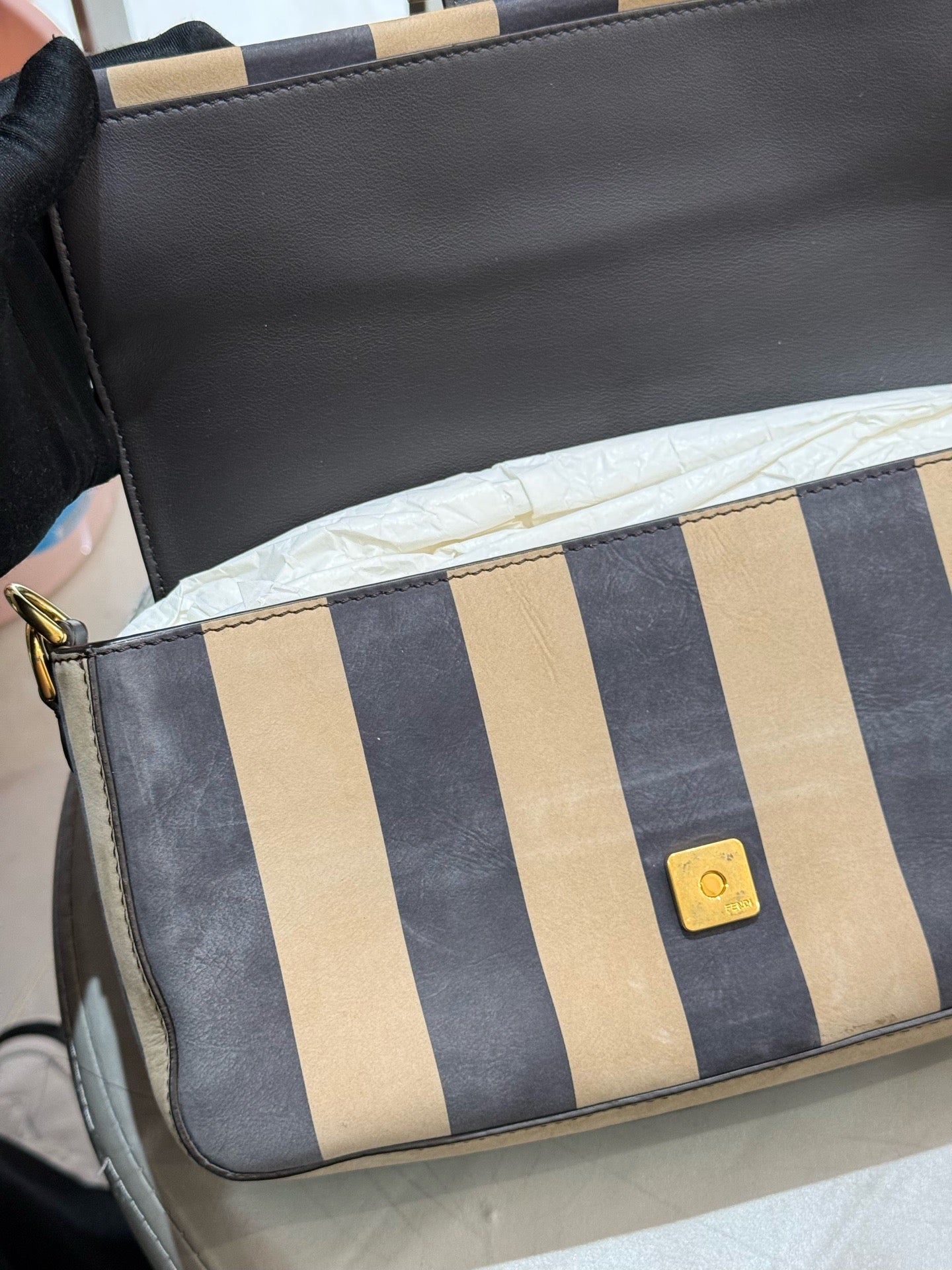 Fendi - Baguette - Suede - Multicolour - (Medium)