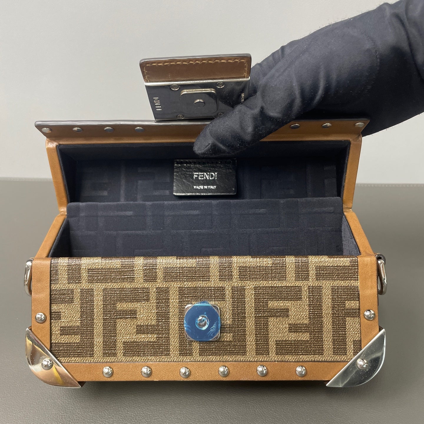 Fendi - Baguette Trunk - Leather - Multicolour