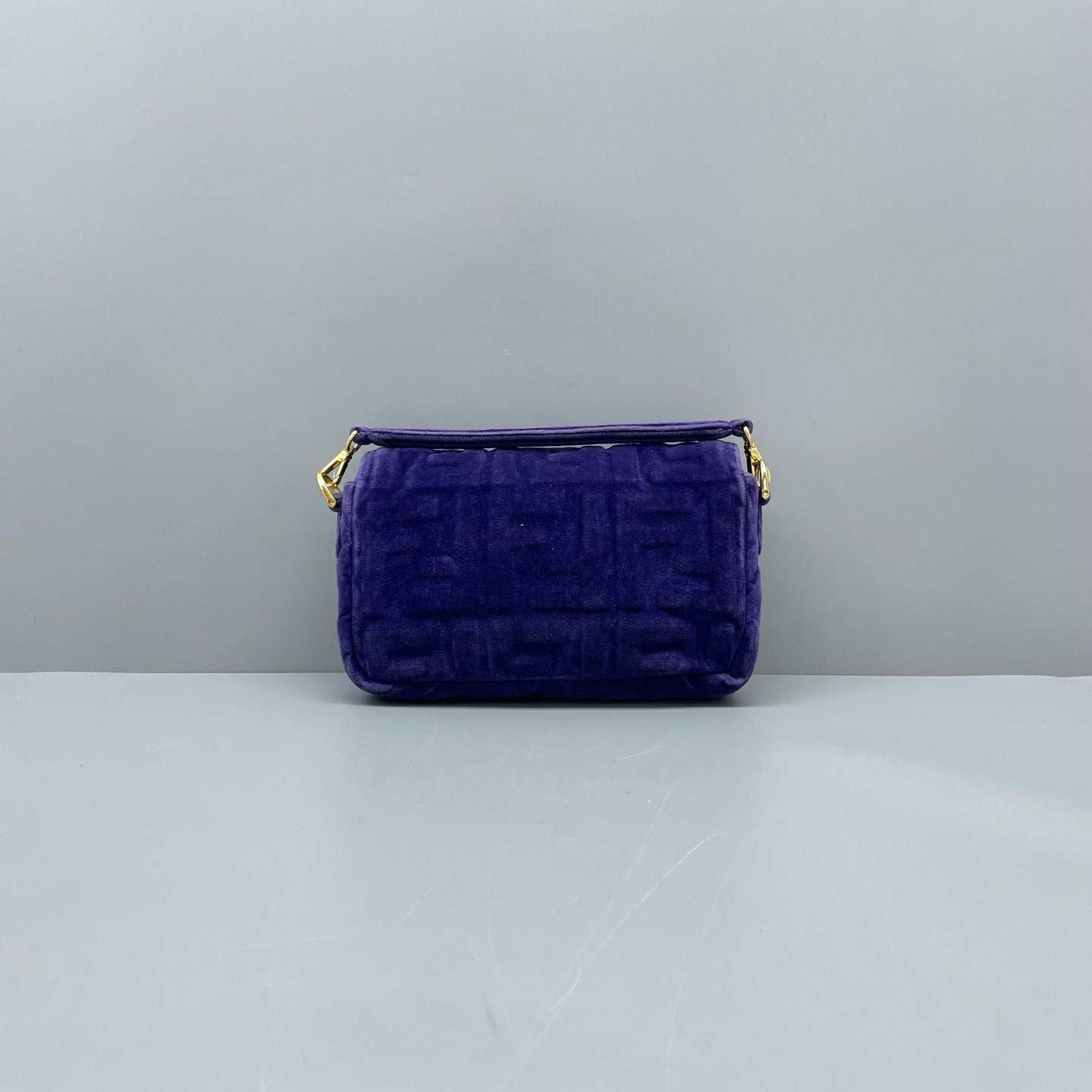 Fendi - Baguette - Velvet - Purple - (mini)
