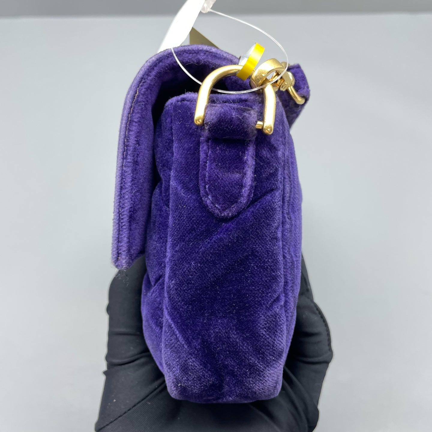 Fendi - Baguette - Velvet - Purple - (mini)