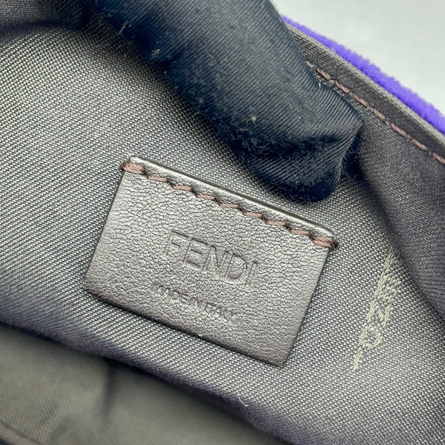Fendi - Baguette - Velvet - Purple - (mini)
