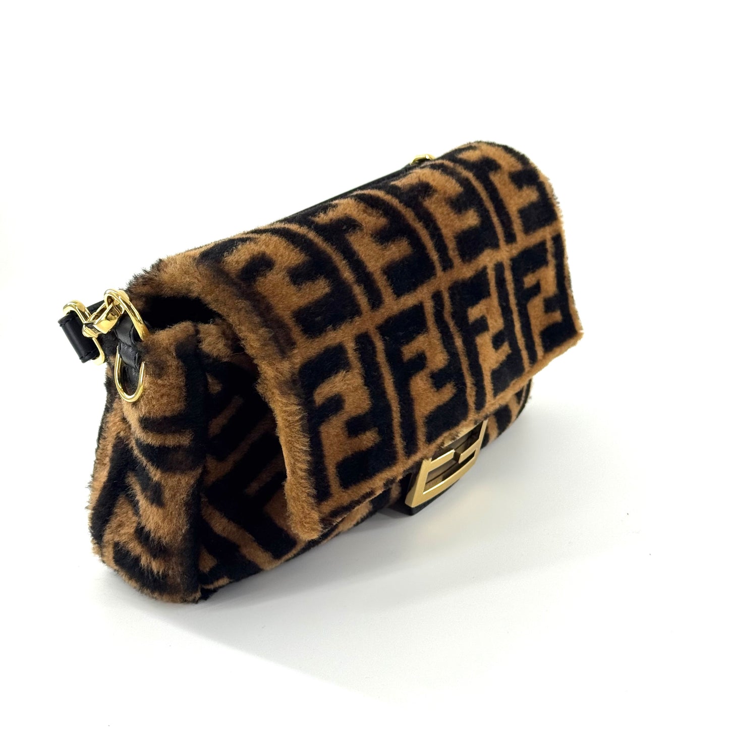 Fendi - Baguette - Wool - Brown - (medium)