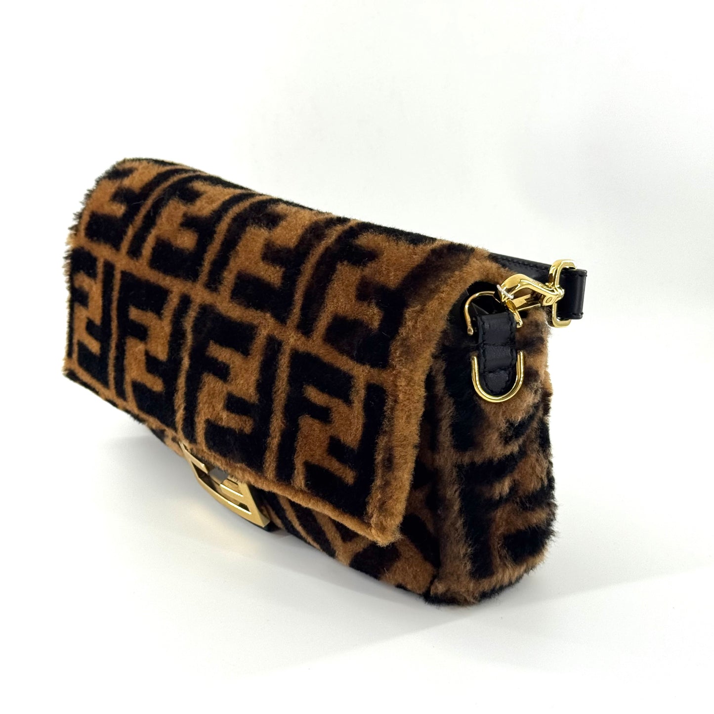Fendi - Baguette - Wool - Brown - (medium)
