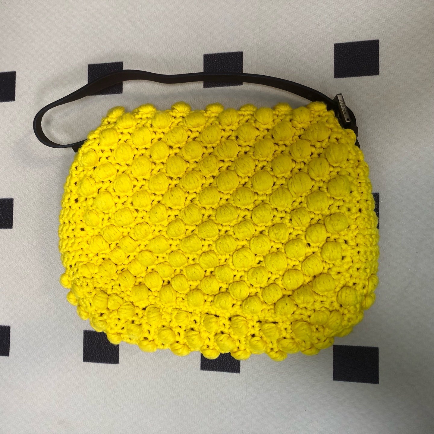 Fendi - Baguette - Wool - Yellow - (medium)