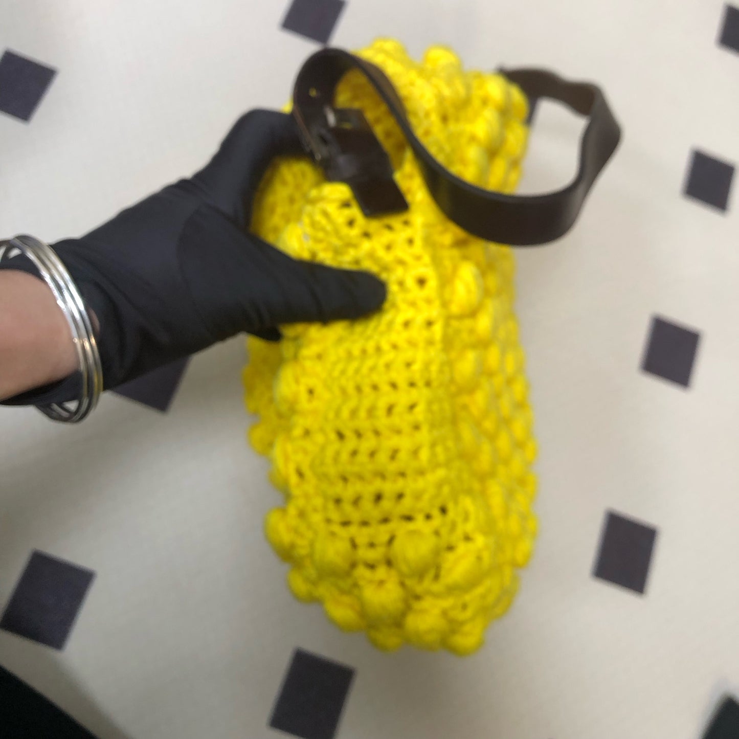Fendi - Baguette - Wool - Yellow - (medium)