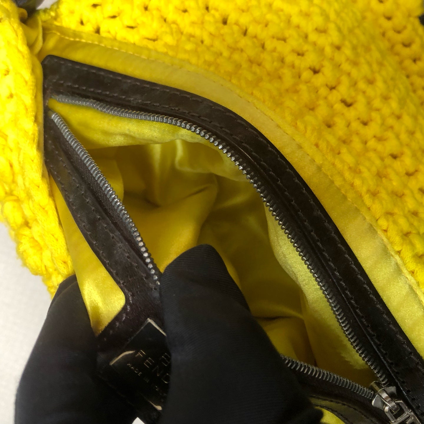 Fendi - Baguette - Wool - Yellow - (medium)