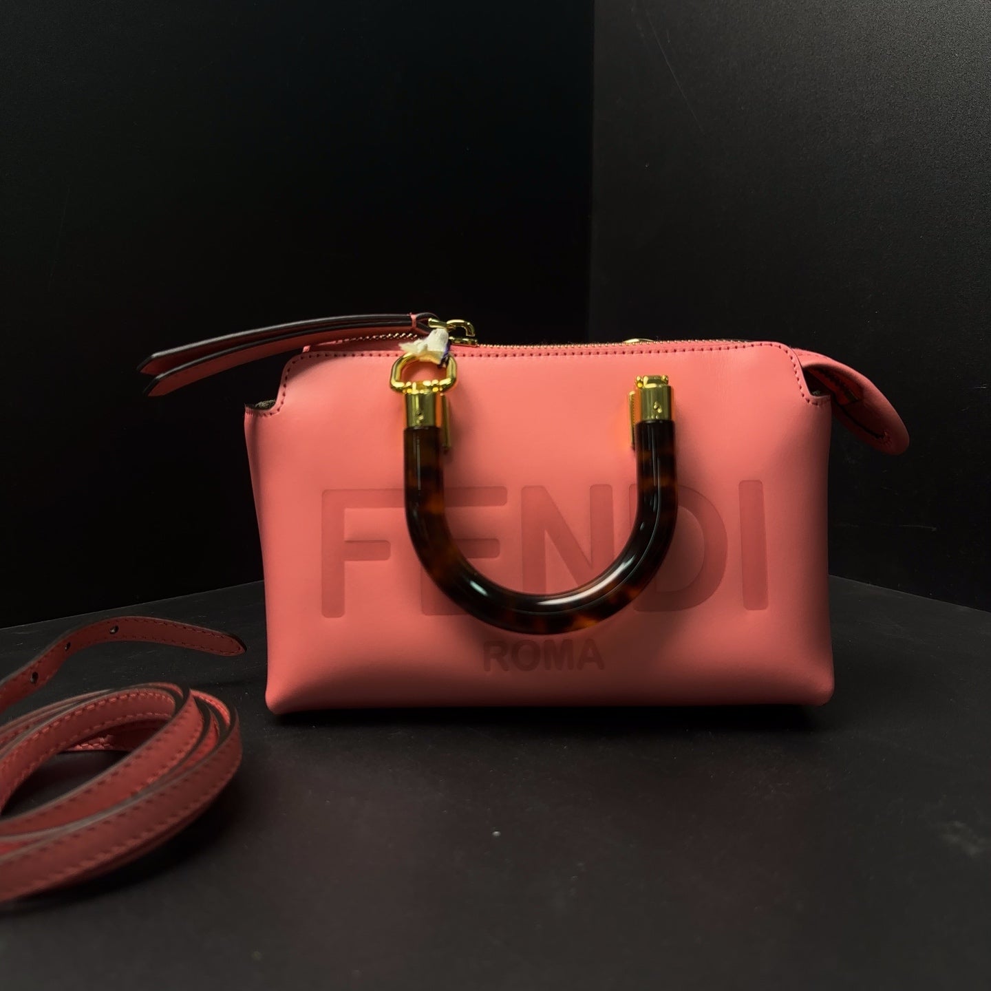 Fendi - By The Way Boston - Leather - Pink - (mini)