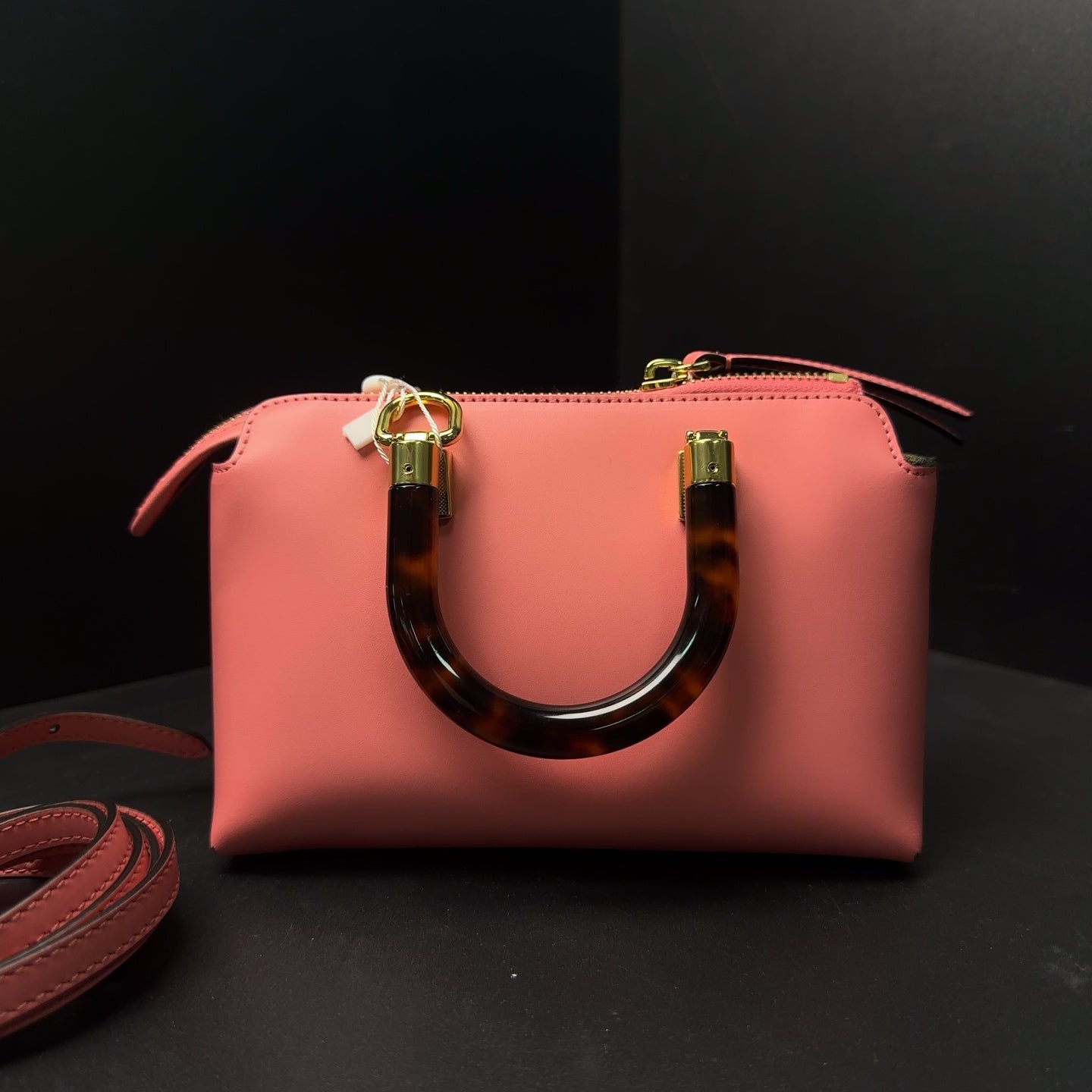 Fendi - By The Way Boston - Leather - Pink - (mini)