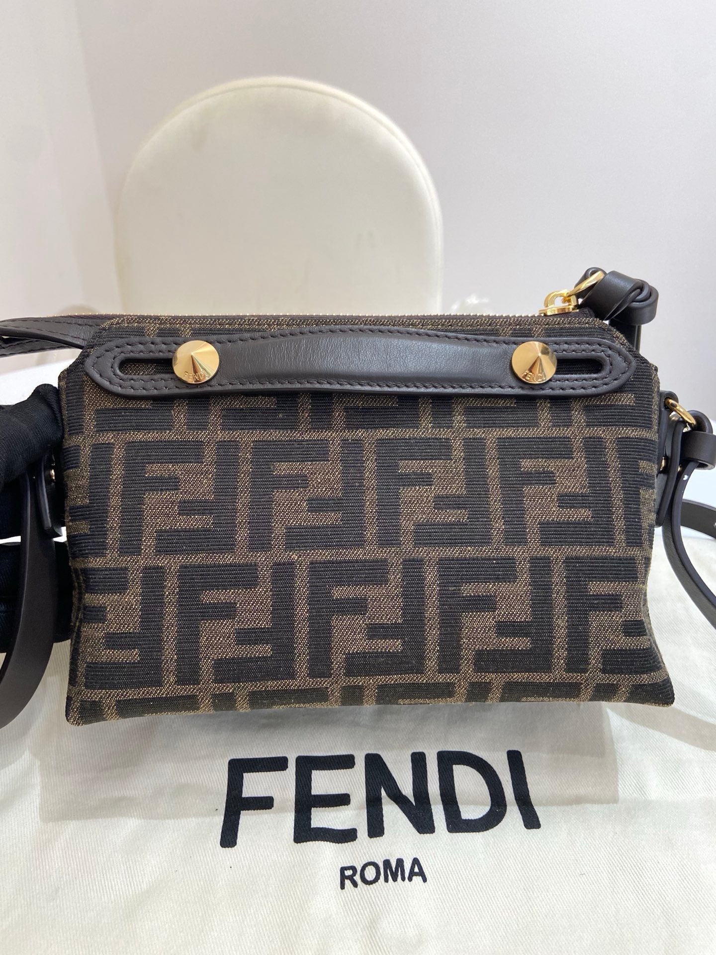 Fendi - By The Way - Cloth - Brown - (mini)