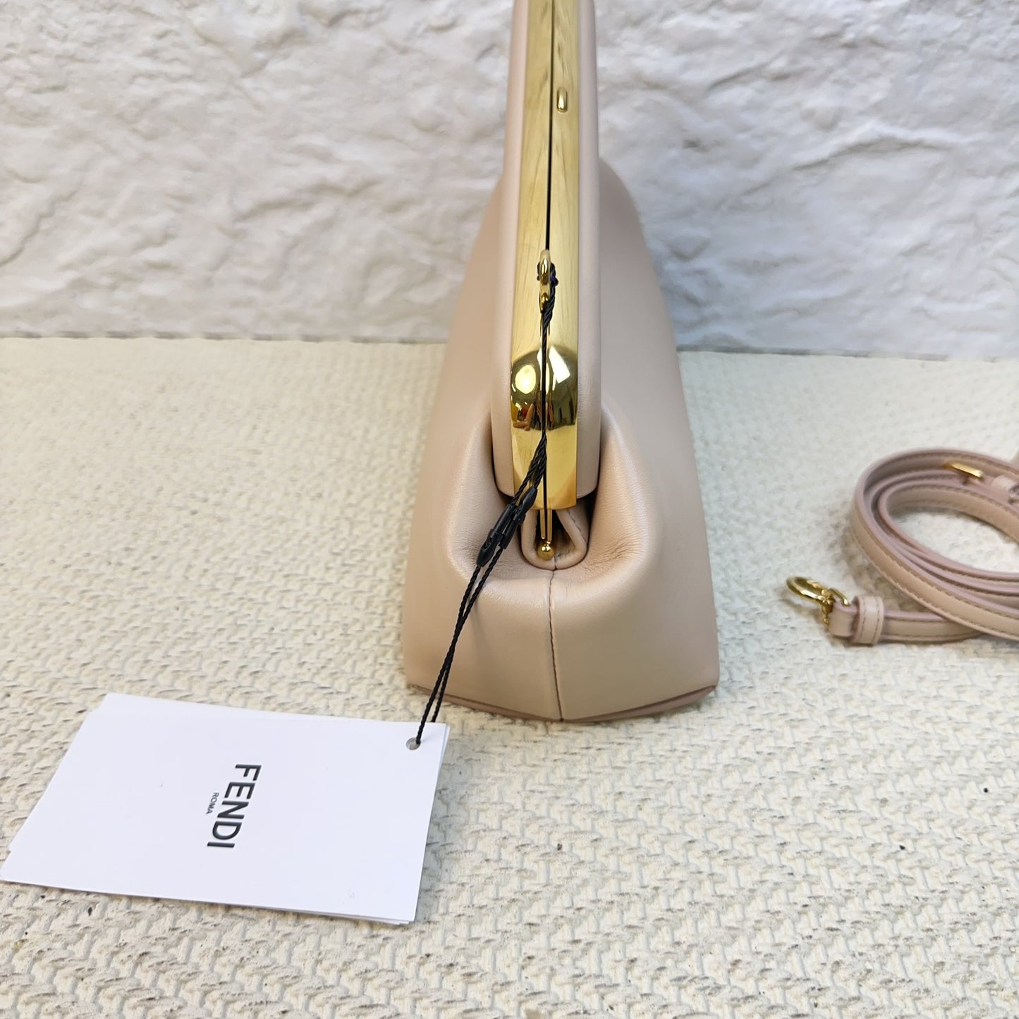 Fendi - By The Way - Leather - Beige - (small)