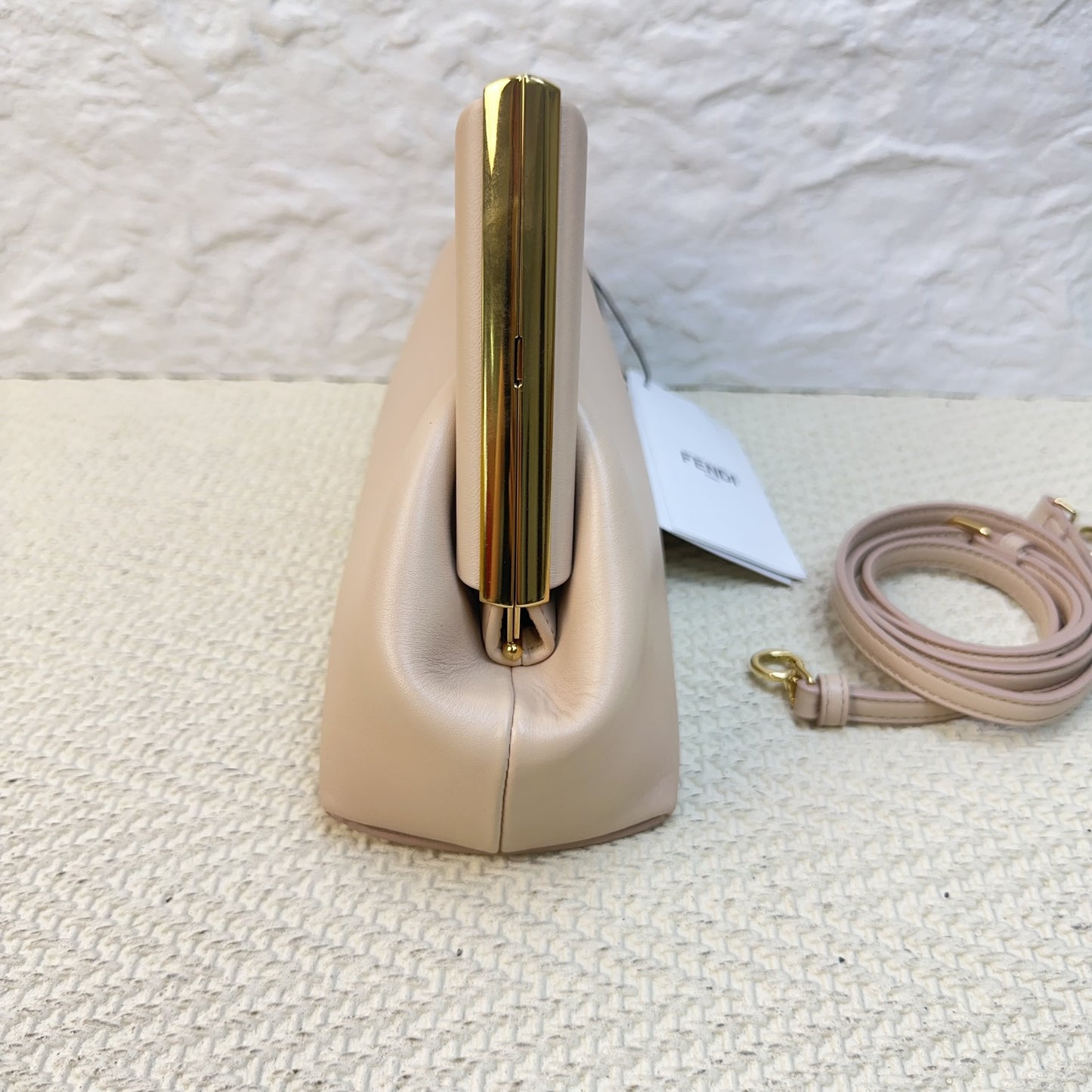 Fendi - By The Way - Leather - Beige - (small)