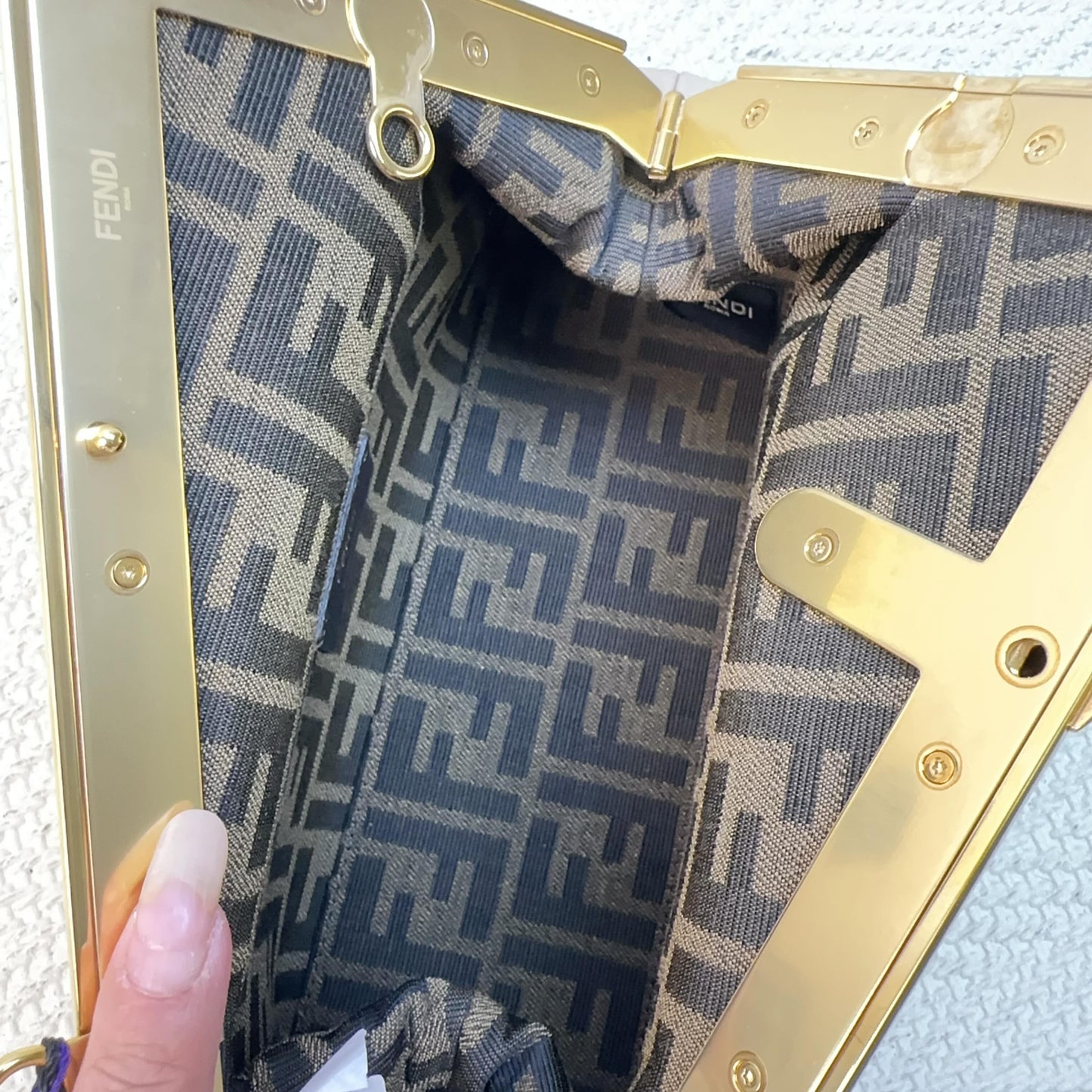 Fendi - By The Way - Leather - Beige - (small)
