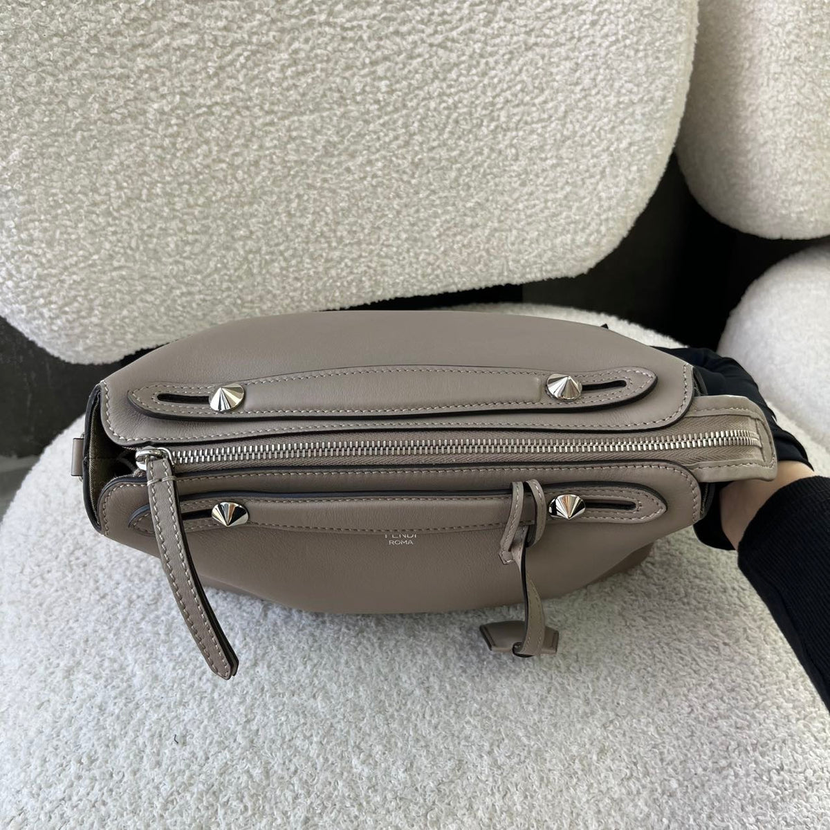 Fendi - By The Way - Leather - Grey - (medium)