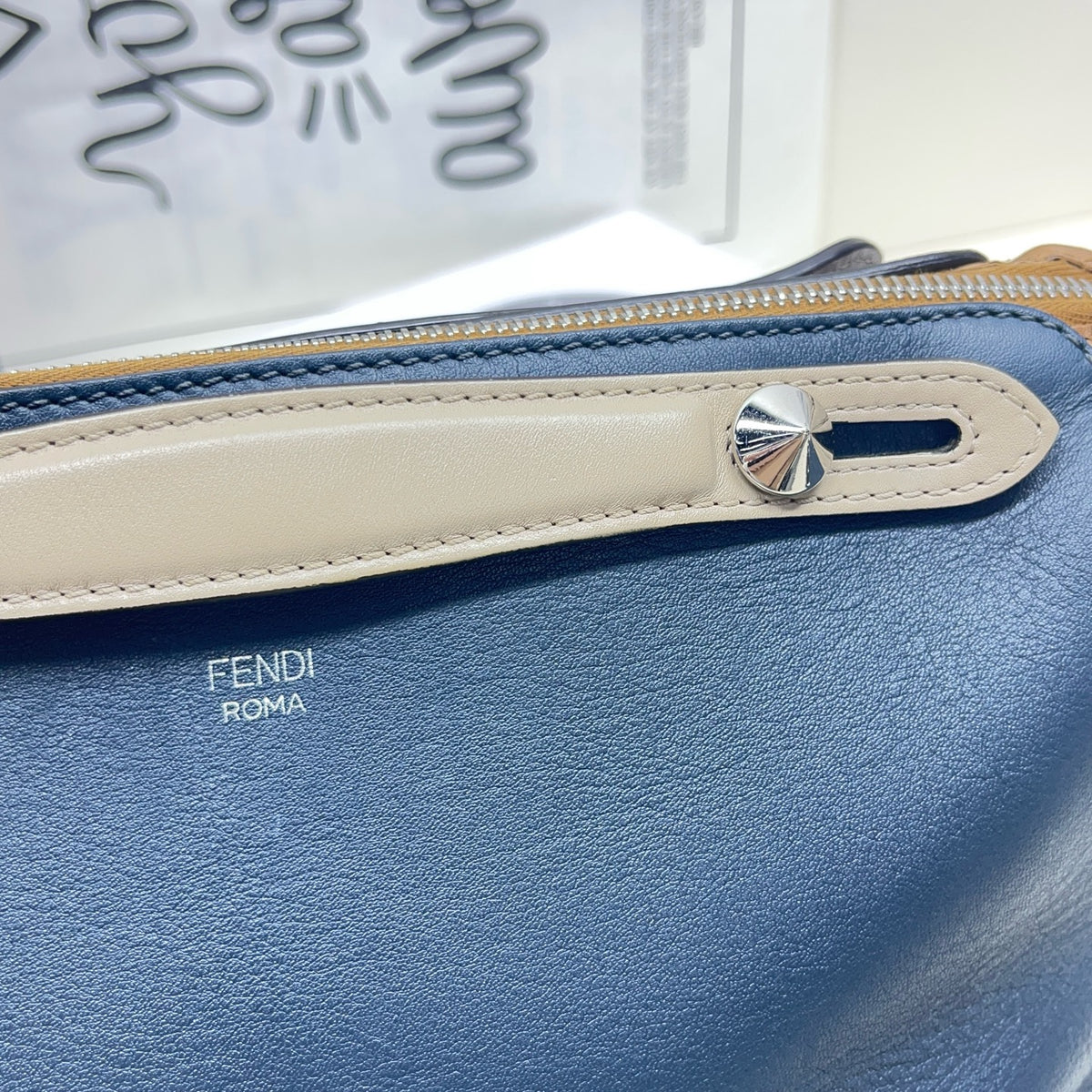 Fendi - By The Way - Leather - Navy - (medium)