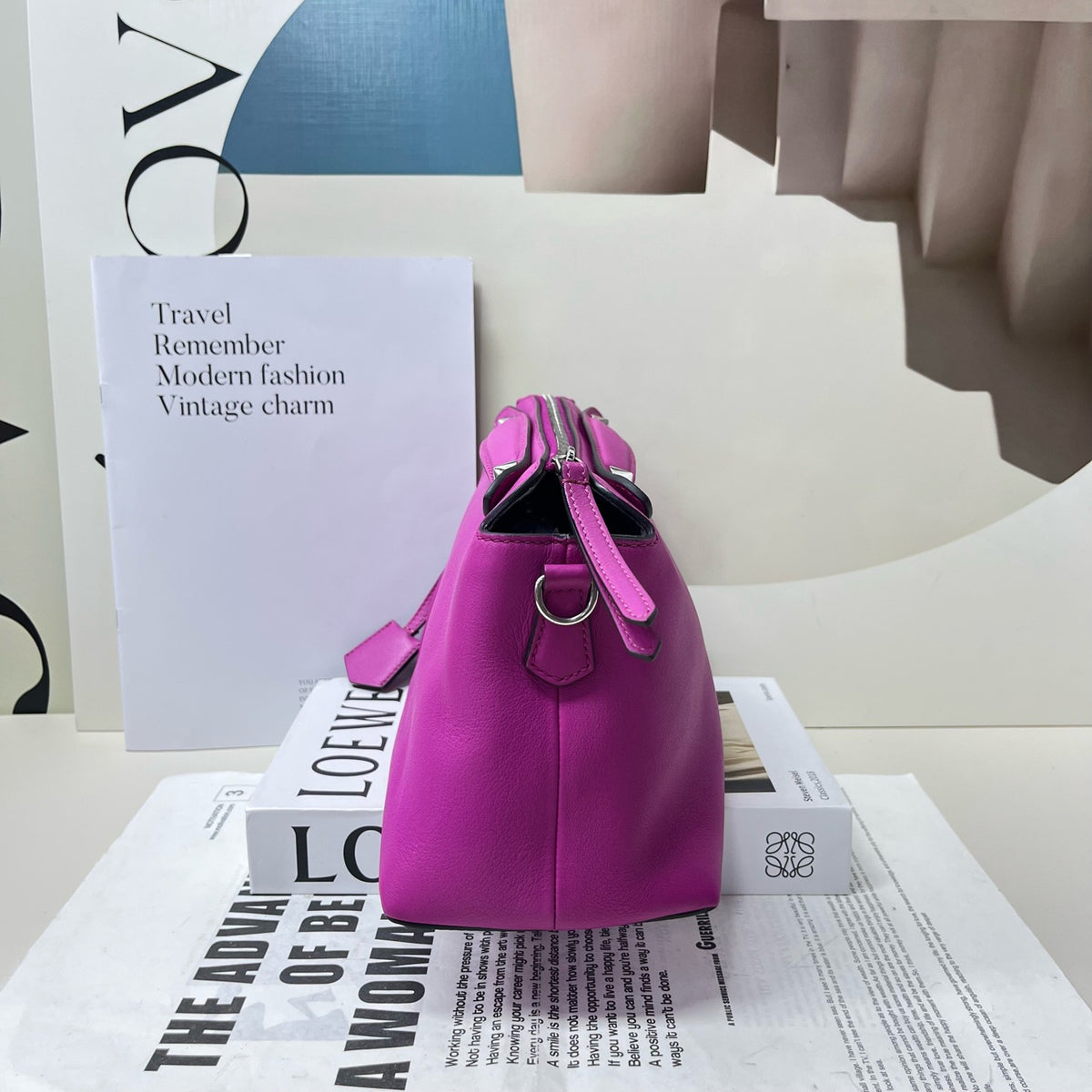 Fendi - By The Way - Leather - Pink - (medium)