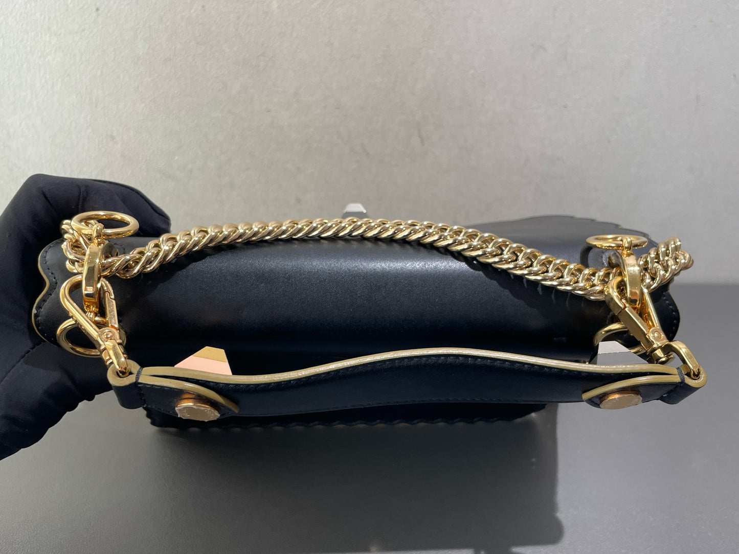 Fendi - Can I Medium Runway Accordion Bag - Leather - Black - (medium)