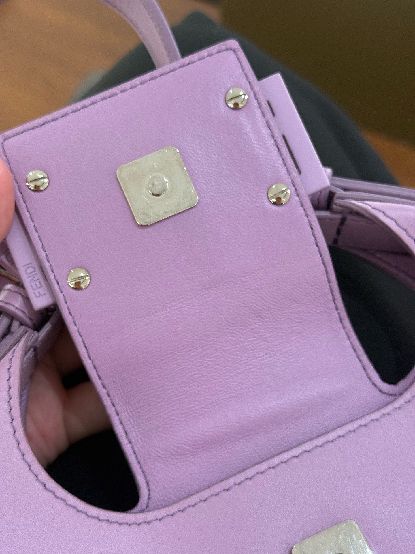Fendi - Cookie - Leather - Purple - (mini)