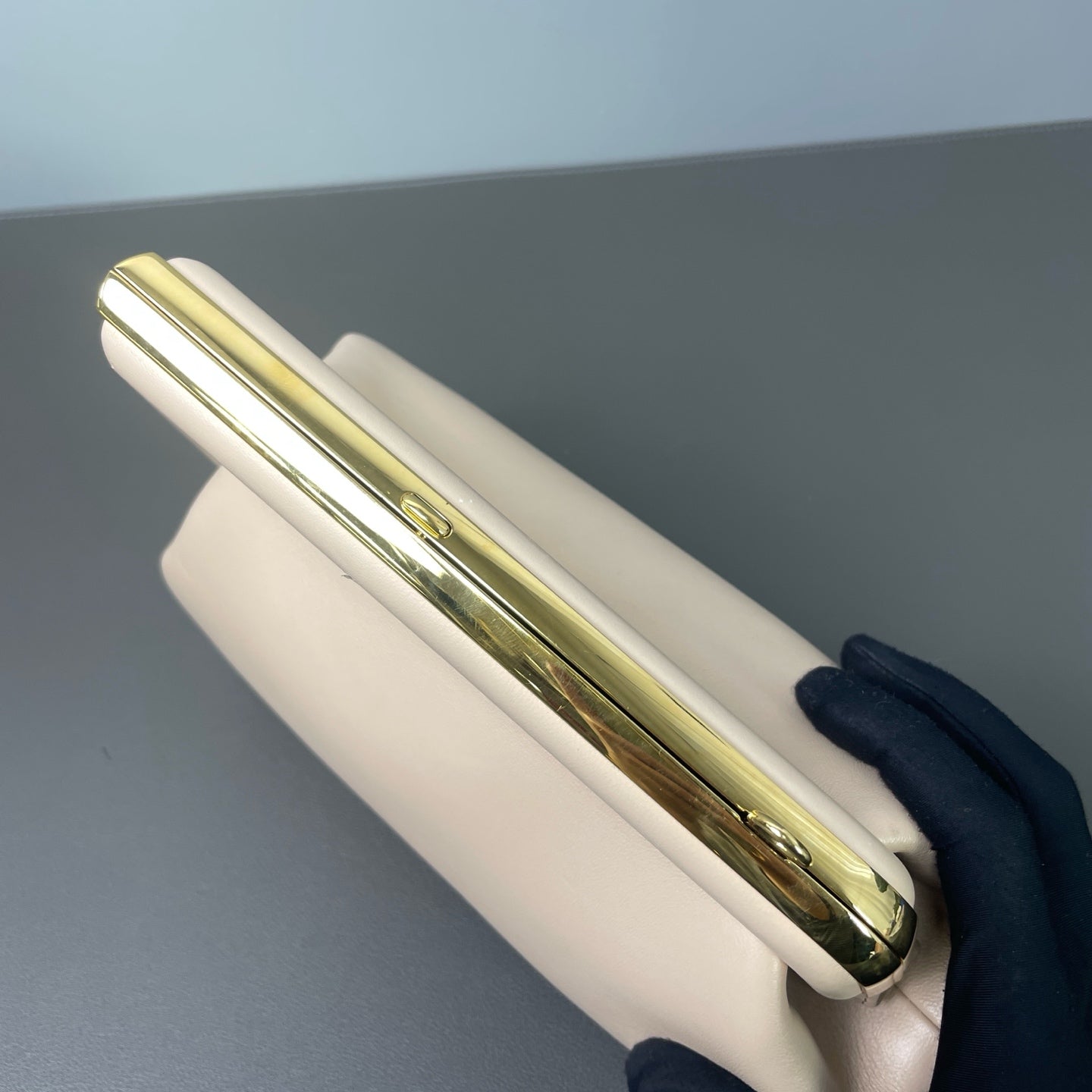 Fendi Fendi First Lambskin leather Beige - view 6