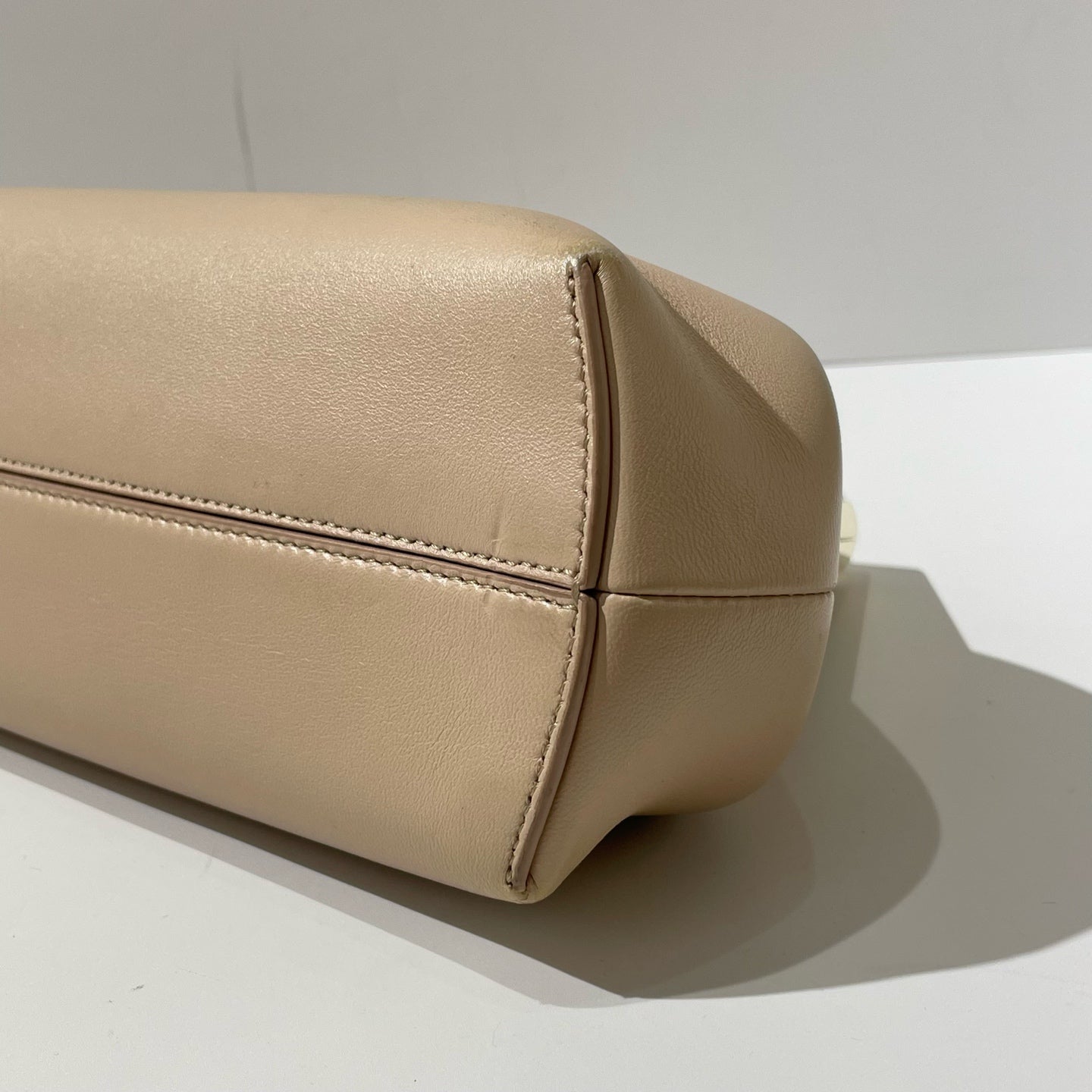 Fendi - First - Leather - Beige - (small)