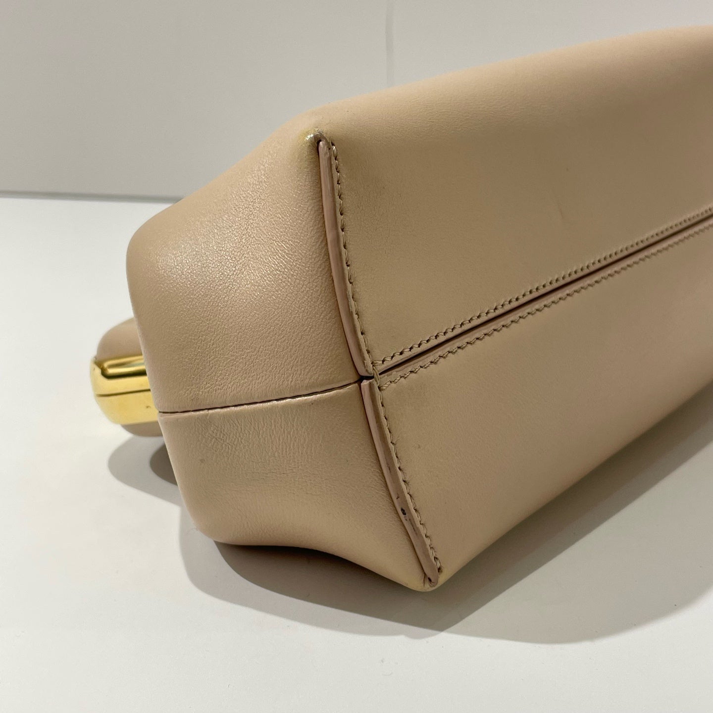 Fendi - First - Leather - Beige - (small)