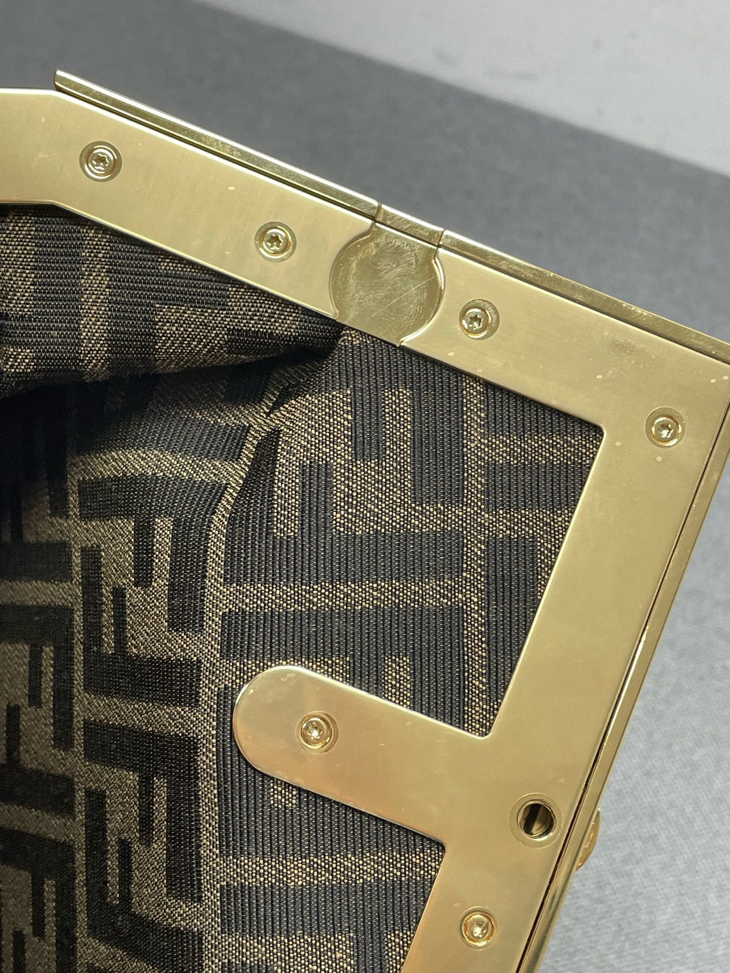 Fendi - First - Leather - Brown - (small)