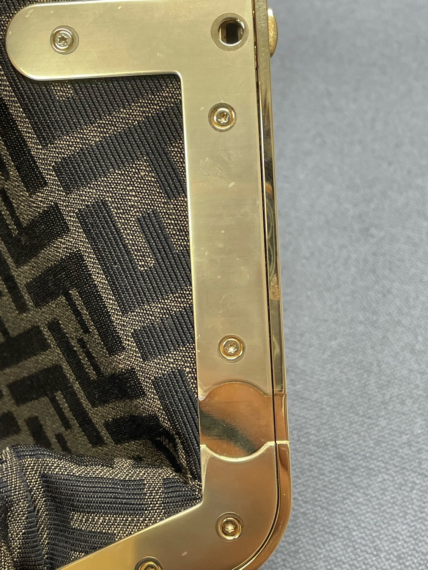 Fendi - First - Leather - Brown - (small)