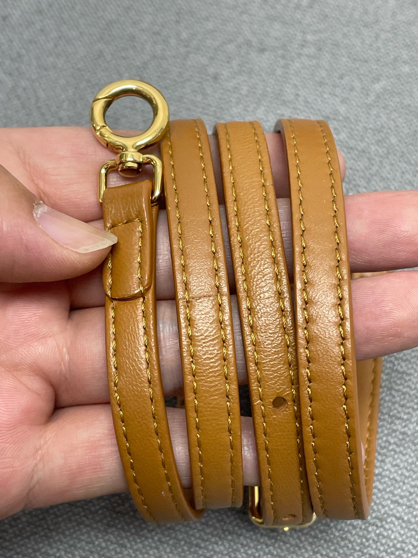 Fendi - First - Leather - Brown - (small)