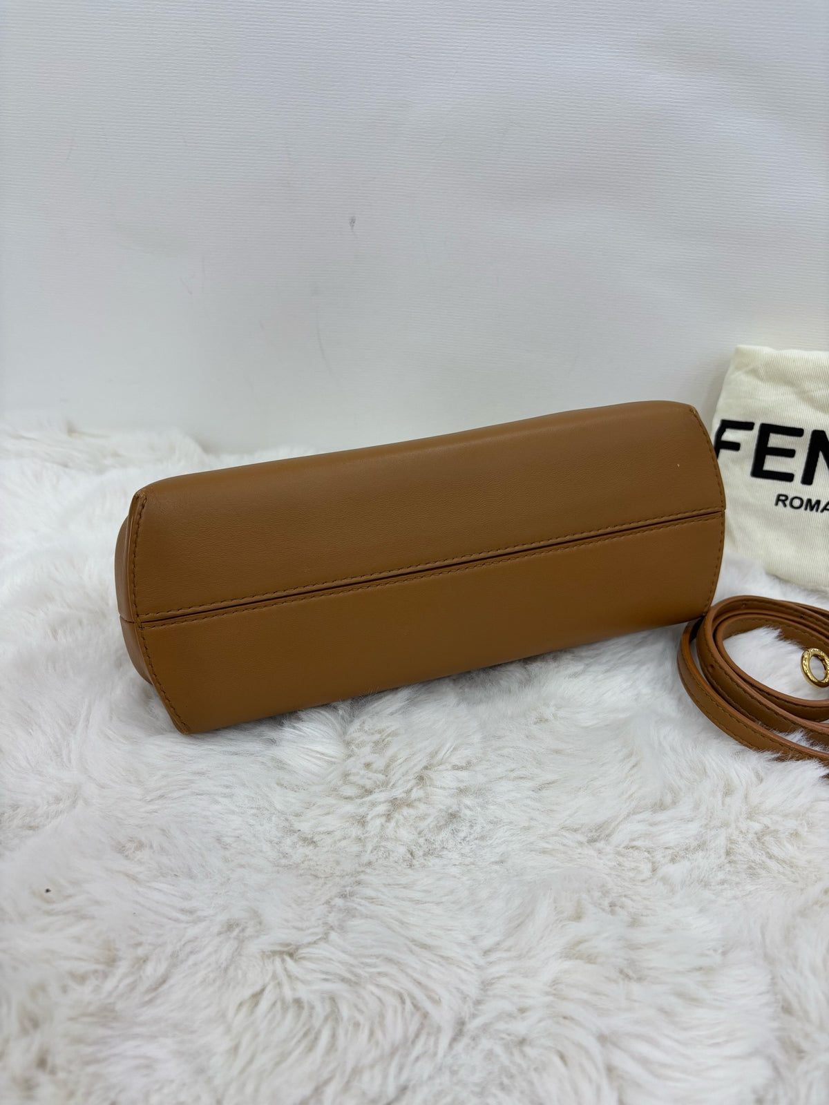Fendi - First - Leather - Camel