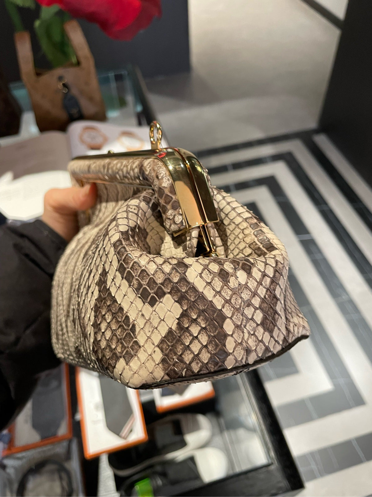 Fendi - First Small - Exotic leathers - Python - Multicolour - (small)