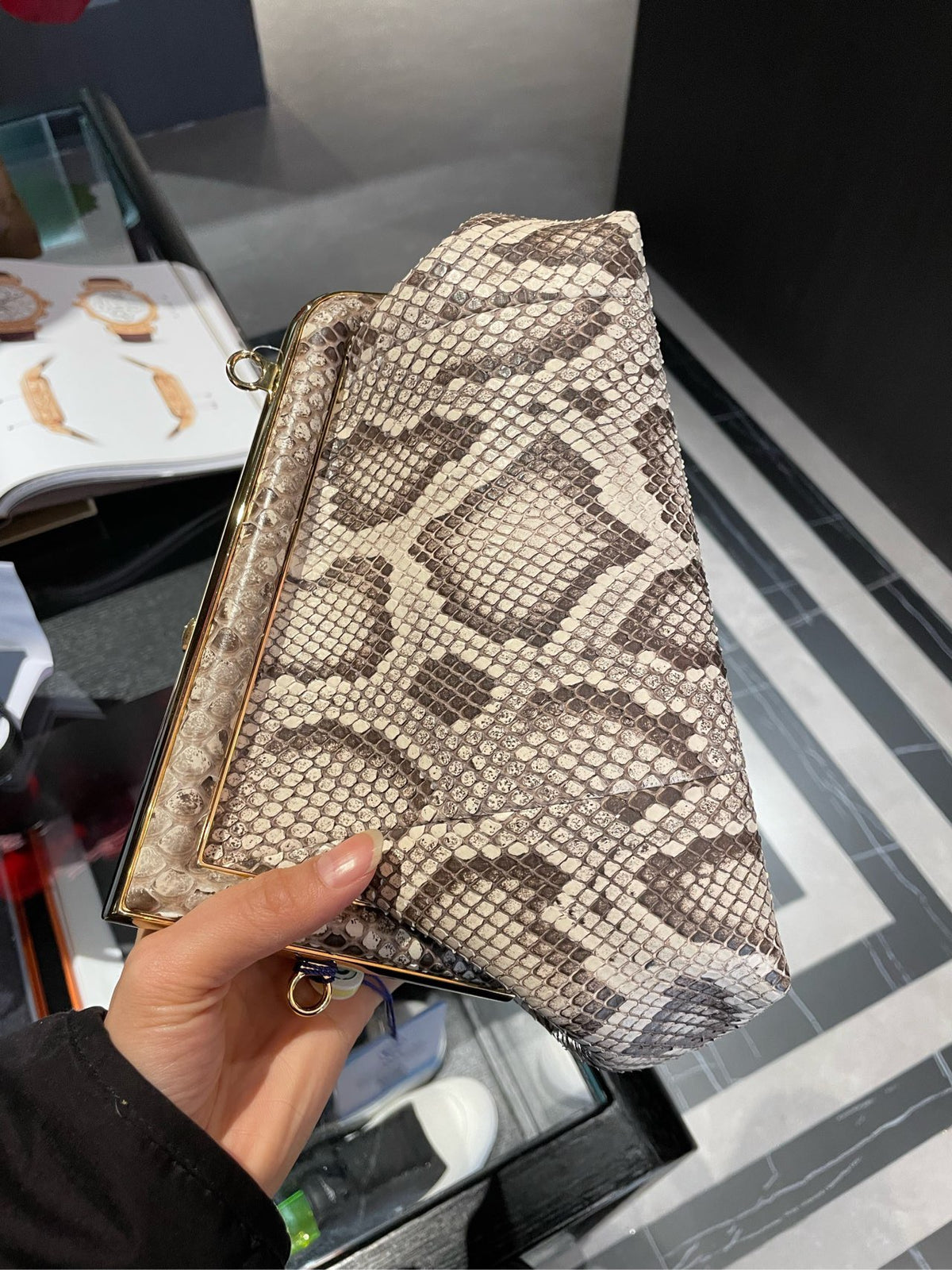 Fendi - First Small - Exotic leathers - Python - Multicolour - (small)
