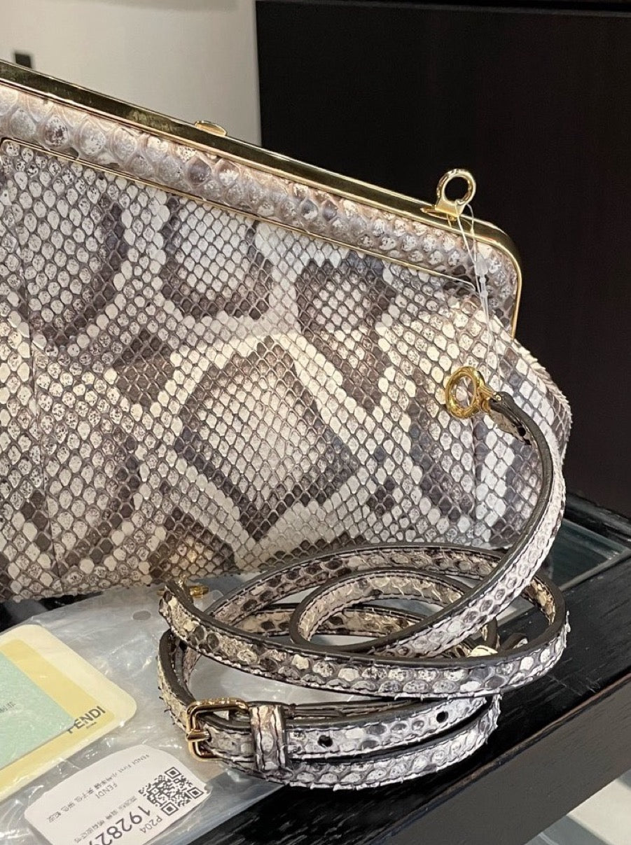 Fendi - First Small - Exotic leathers - Python - Multicolour - (small)