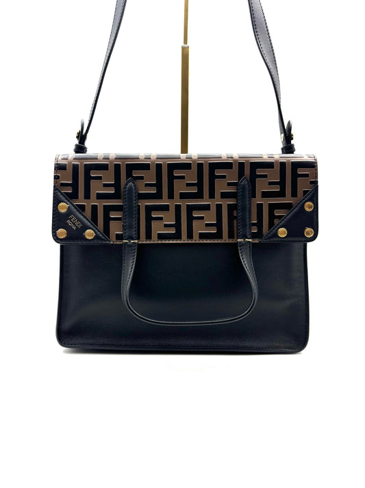 Fendi - Flip - Leather - Black
