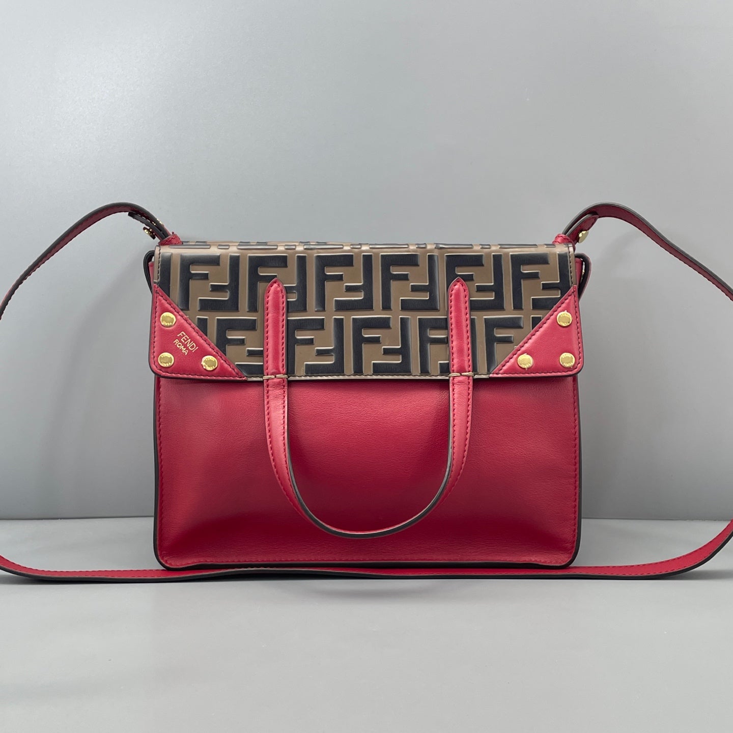 Fendi - Flip - Leather - Red - (medium)
