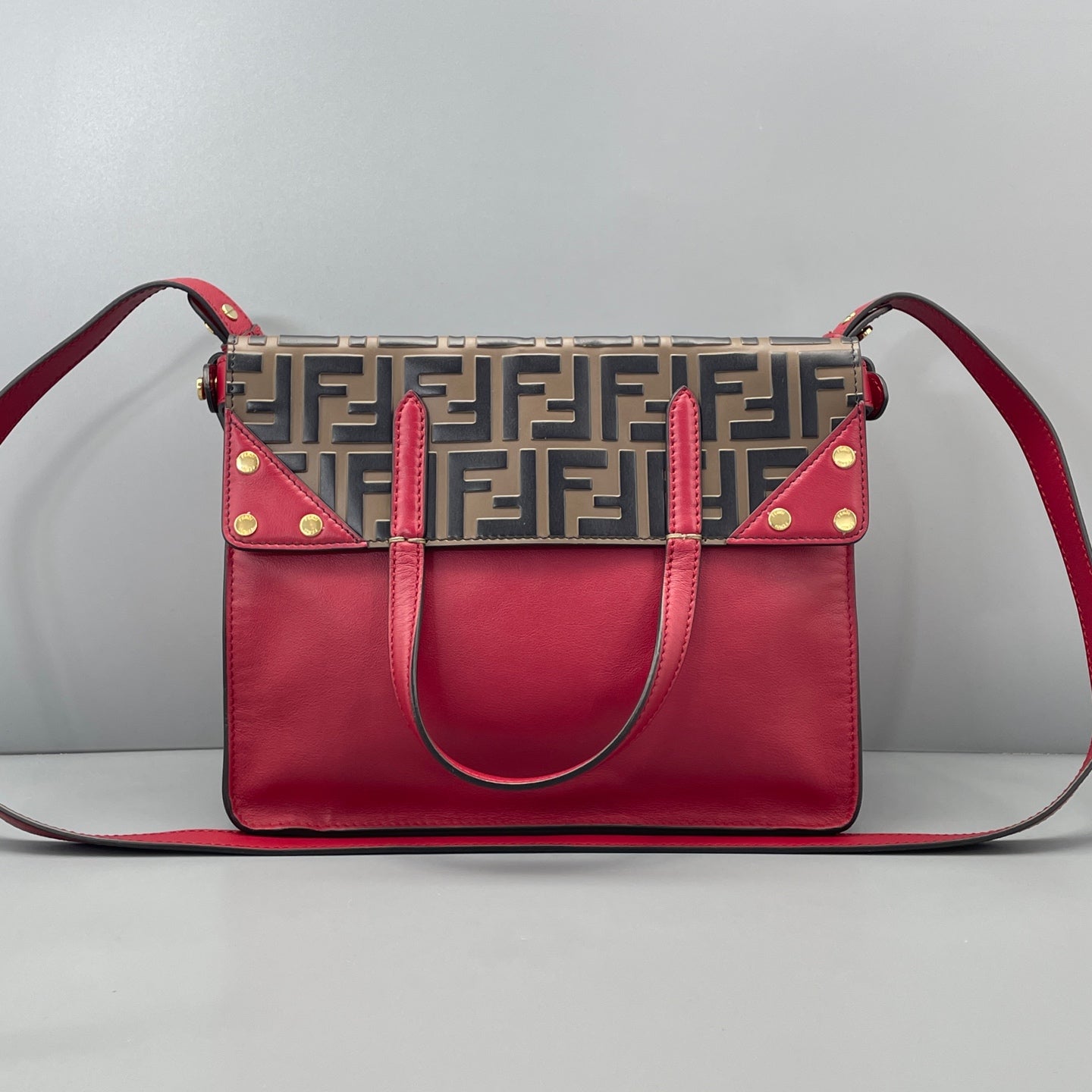 Fendi - Flip - Leather - Red - (medium)