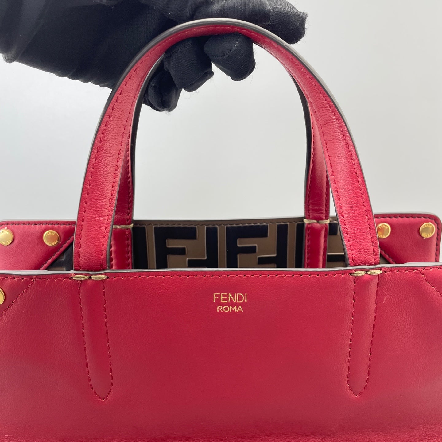 Fendi - Flip - Leather - Red - (medium)