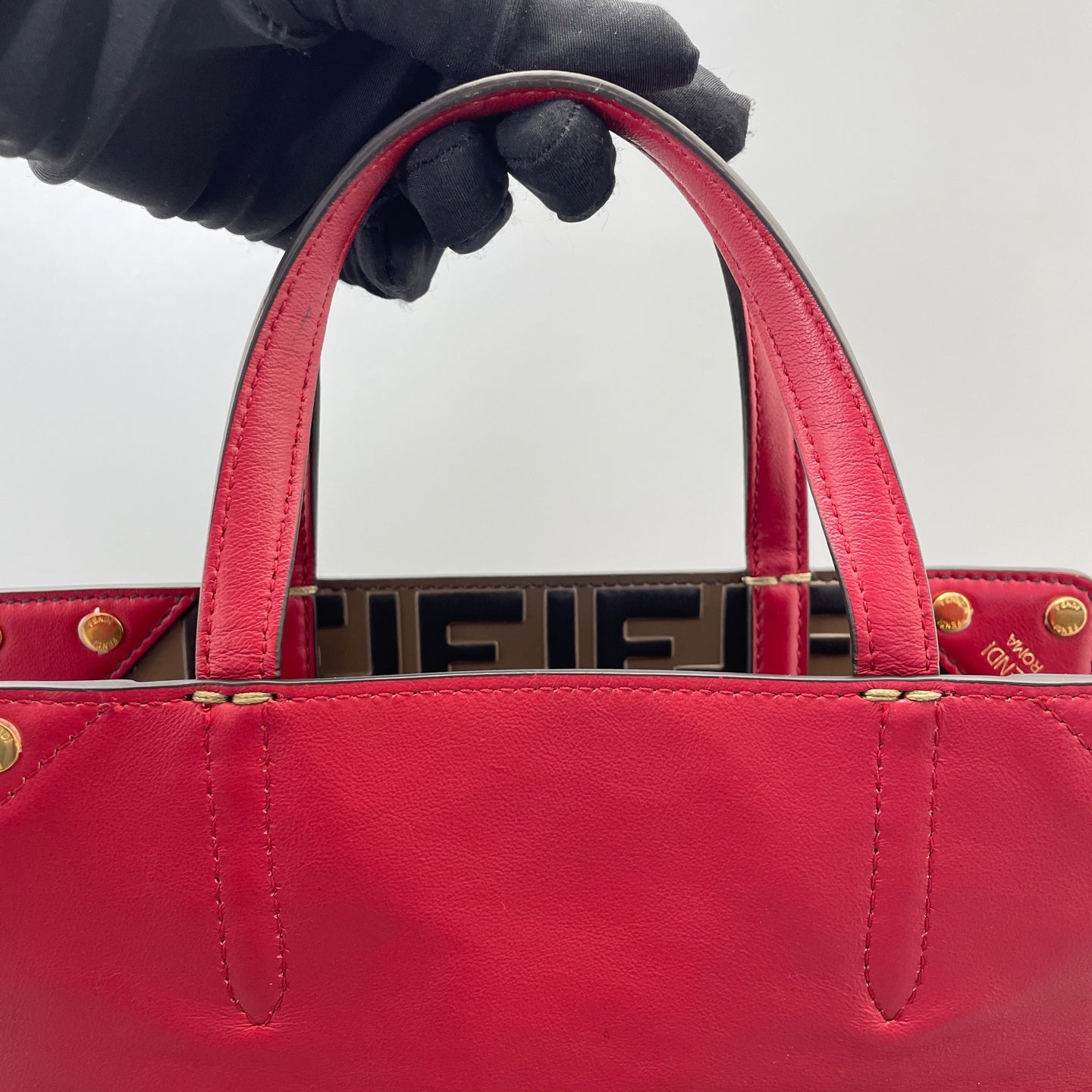 Fendi - Flip - Leather - Red - (medium)