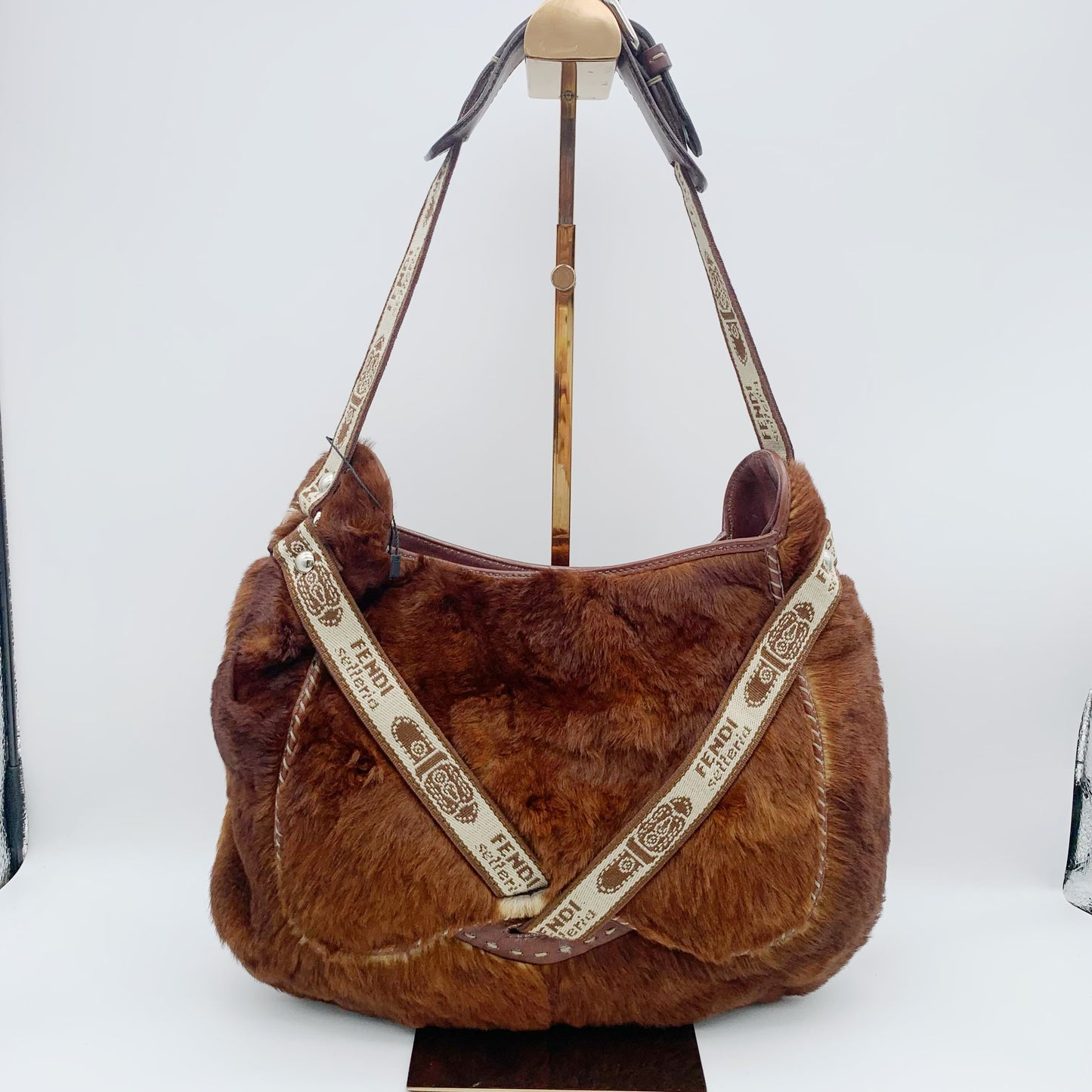 Fendi - Hobo - Rabbit - Brown - (Other)