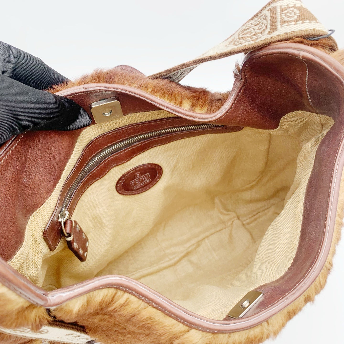 Fendi - Hobo - Rabbit - Brown - (Other)