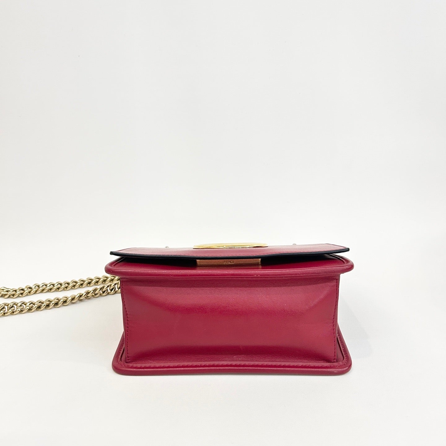 Fendi - Kan I F - Cowhide leather - Red - (small)