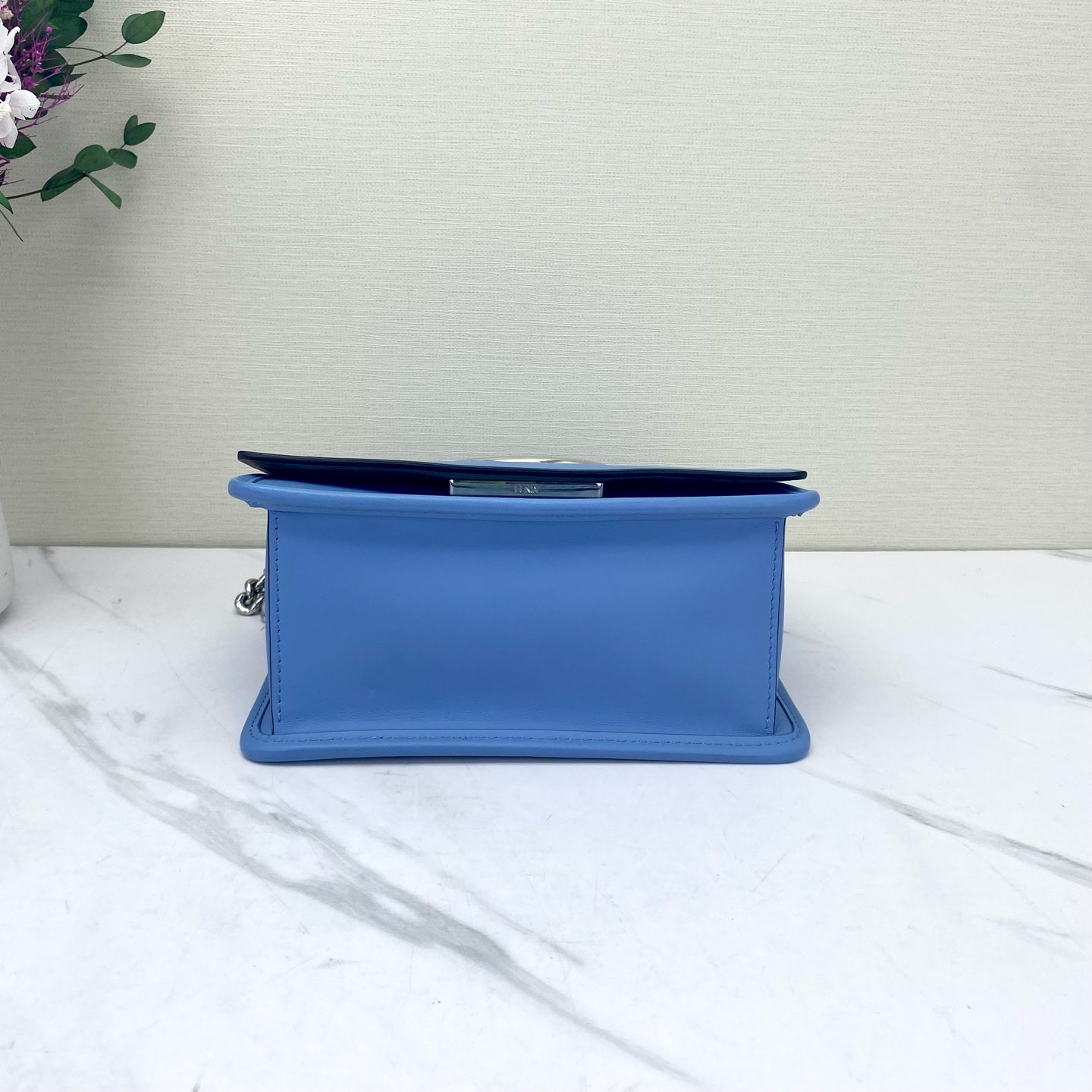 Fendi - Kan I F - Leather - Blue - (small)