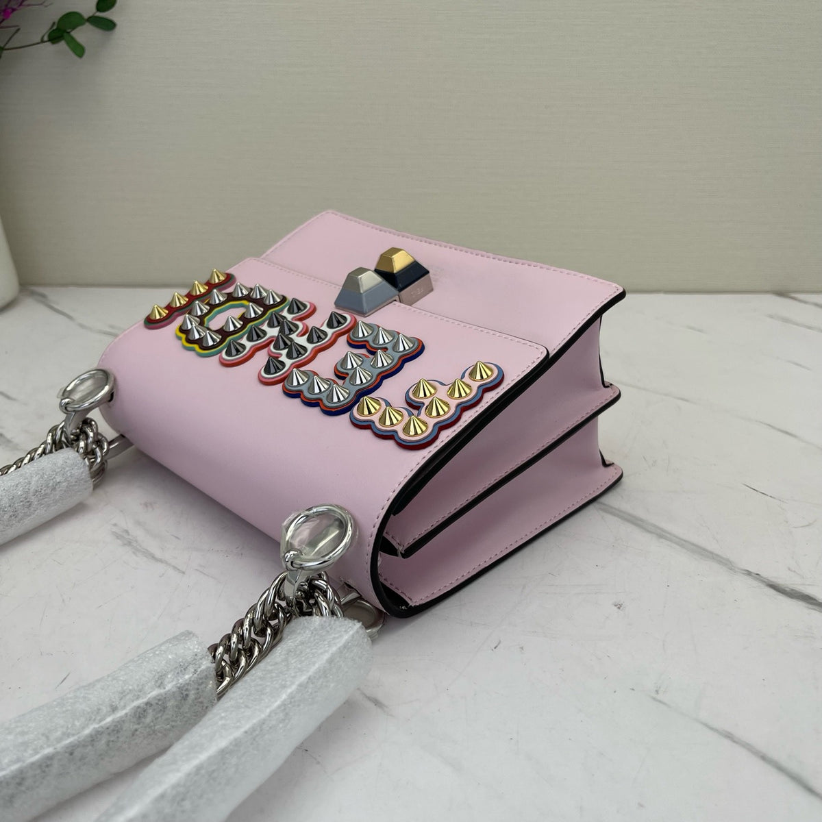 Fendi - Kan I Funfair Small - Leather - Pink - (small)