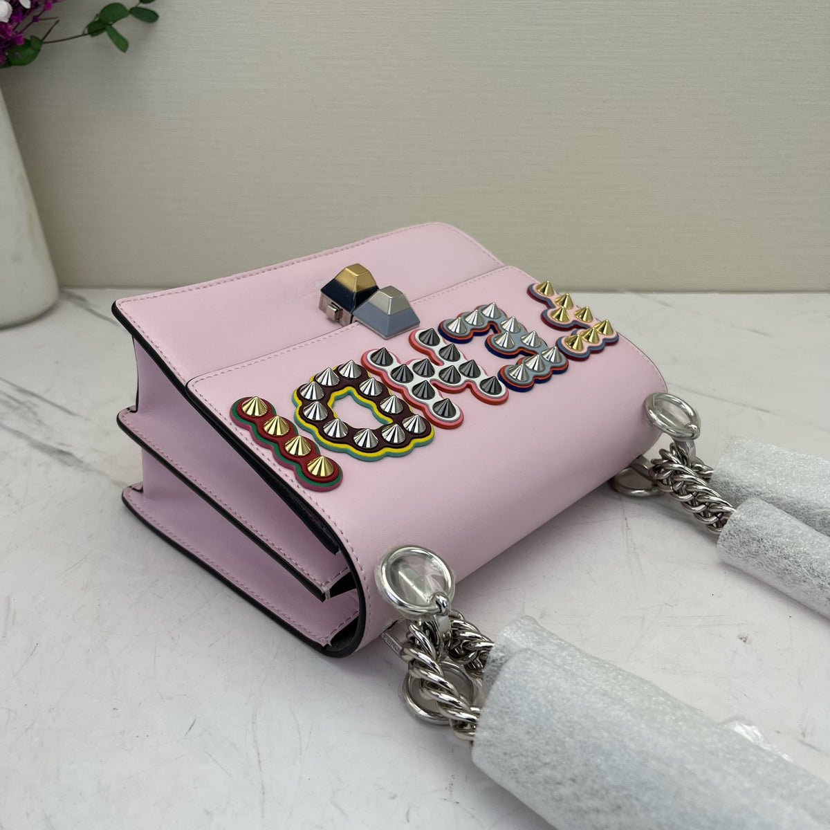 Fendi - Kan I Funfair Small - Leather - Pink - (small)