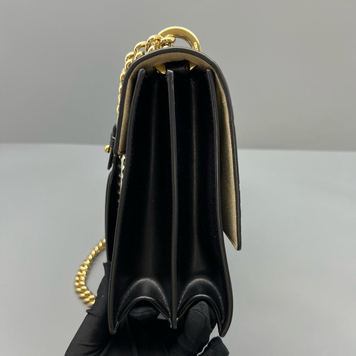 Fendi - Kan I - Leather - Black - (Medium)