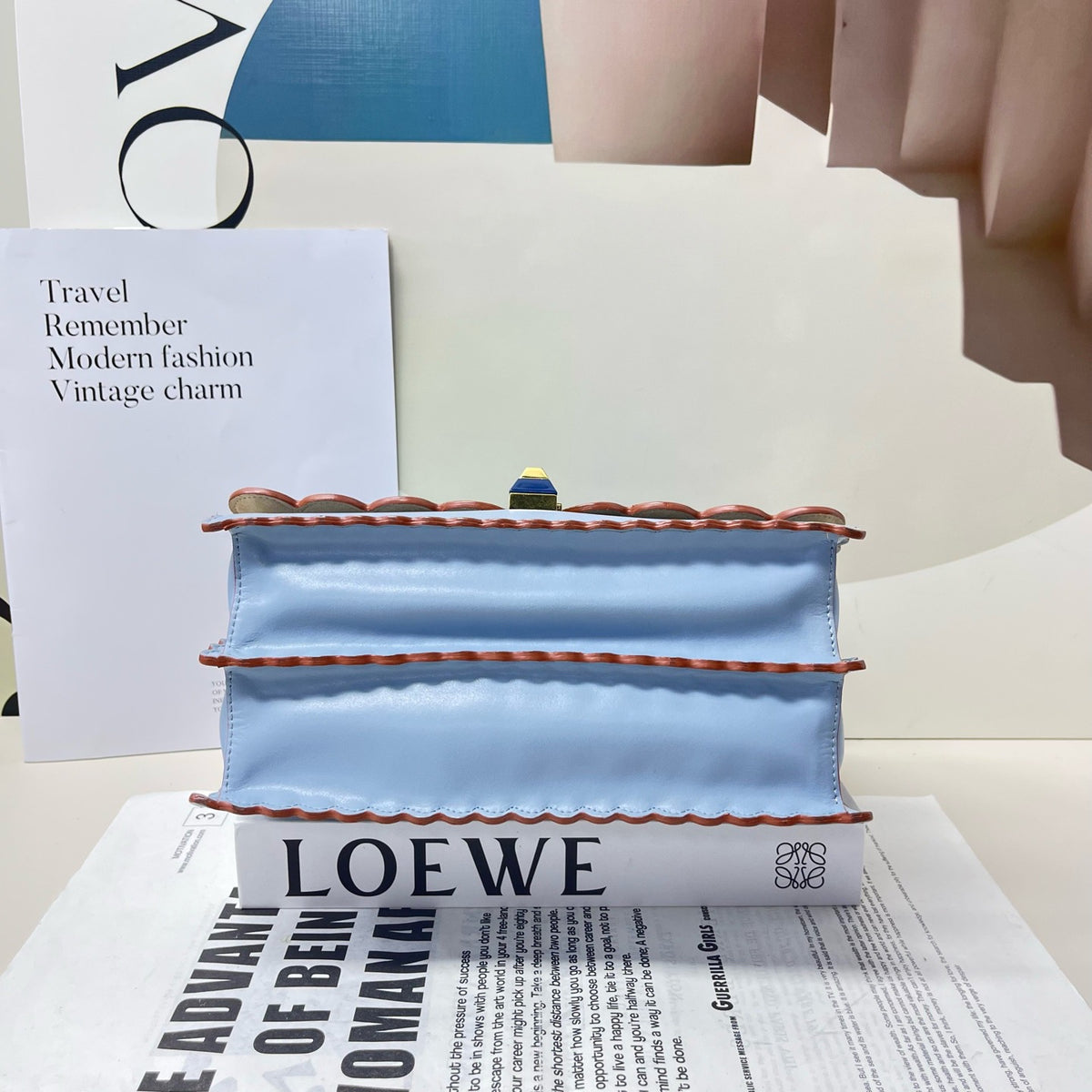 Fendi - Kan I - Leather - Blue - (Medium)