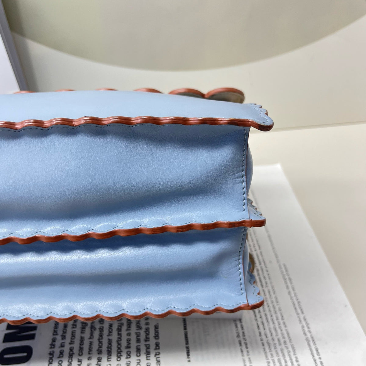 Fendi - Kan I - Leather - Blue - (Medium)